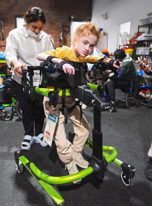 Child receiving therapy at iBRAIN
